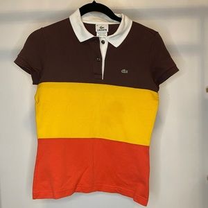 Lacoste Color Block Polo